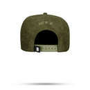 Boné Snapback Suede Basic Verde Musgo