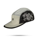 Boné Five Panel Snapback Cinza Dragon Bege