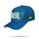 Boné Snapback Azul Shine BRASIL 🇧🇷