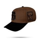 Boné Snapback Marrom Chocolate Angels