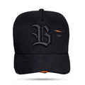 Boné Strapback Preto Plus Destroyer Laranja