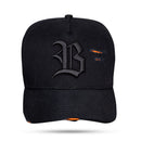 Boné Strapback Preto Plus Destroyer Laranja