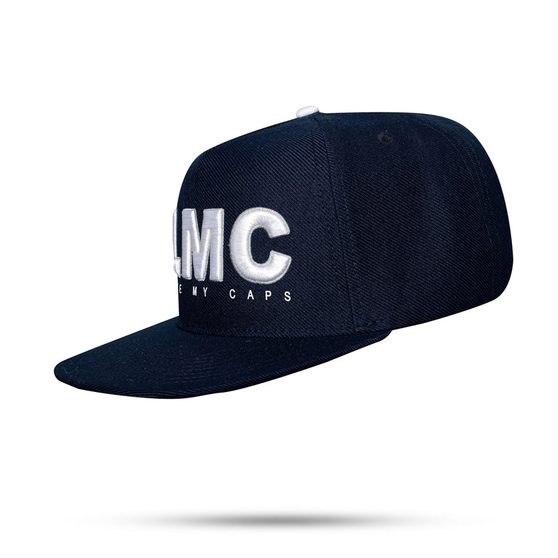 Boné Snapback ILMC N25 Azul Marinho Aba Reta