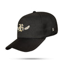 Boné Snapback New Wings Black Metal Chrome
