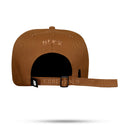 Boné Strapback Basic Marrom Chocolate Essentials