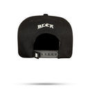 Boné Snapback New Wings Black Metal Chrome