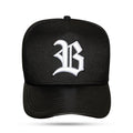 Boné Snapback Preto Aba Couro Black