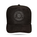 Boné Snapback Suede Preto Headwear Company