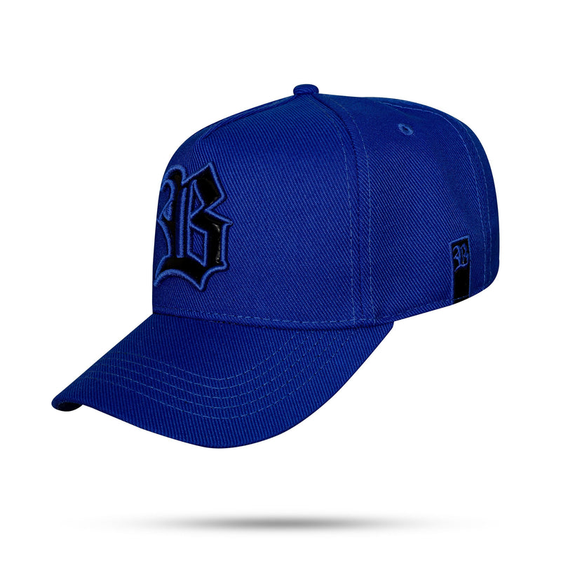 Boné Snapback Azul Royal Verniz Number One