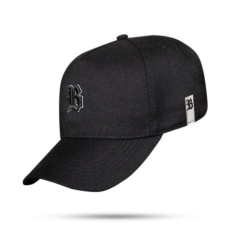 Boné Snapback Basic Contorno Cinza