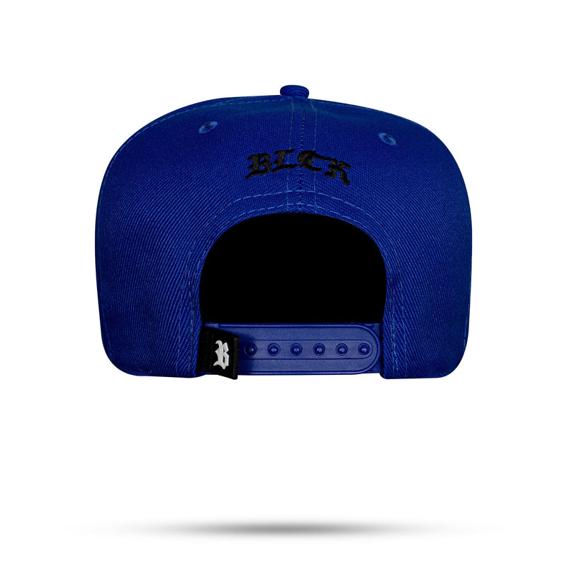 Boné Snapback Azul Royal Verniz Number One