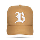 Boné Snapback Caramelo Relief