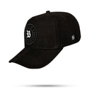 Boné Snapback Suede Preto Follow Zig Zag