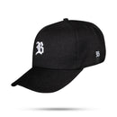 Boné Snapback Basic Preto Logo Branco / KIT Pai & Filho (Dia dos Pais)