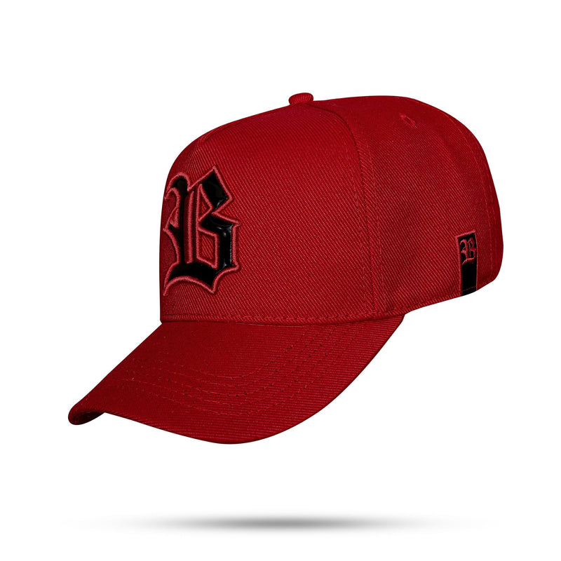 Boné Snapback Vermelho Verniz Number One