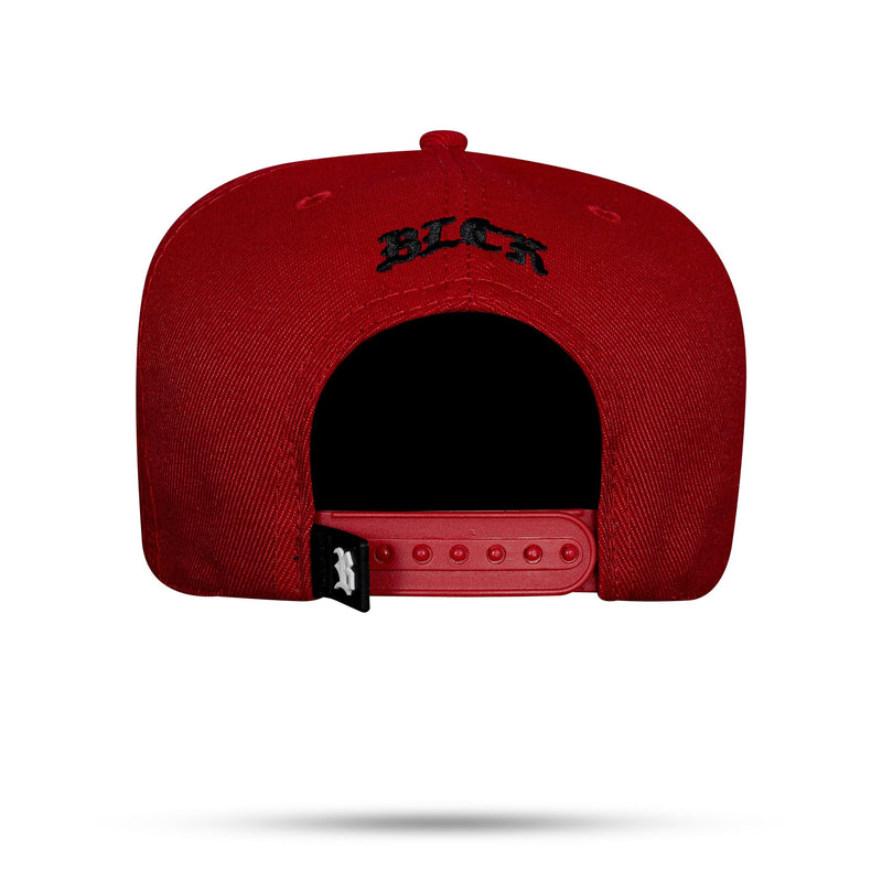 Boné Snapback Vermelho Verniz Number One