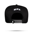 Boné Snapback Basic Preto Logo Branco / KIT Pai & Filho (Dia dos Pais)