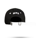 Boné Dad Hat Preto e Branco Snake