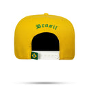 Boné Snapback Amarelo Brazil Cup 2026 🇧🇷