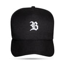 Boné Snapback Basic Preto Logo Branco / KIT Pai & Filho (Dia dos Pais)