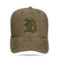 Boné Snapback Suede Verde Militar 2.0