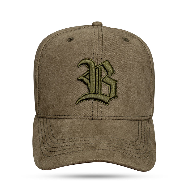 Boné Snapback Suede Verde Militar 2.0