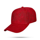 Boné Snapback Suede Vermelho Dragon Fire