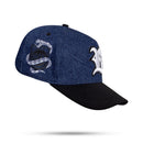Boné Snapback Blue Jeans Snake