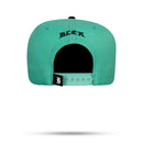Boné Snapback Verde Água Angels