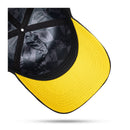 Boné Snapback Preto e Amarelo Vanguard