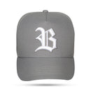 Boné Snapback Cinza Relief
