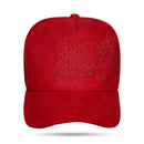 Boné Snapback Suede Vermelho Dragon Fire