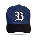 Boné Snapback Blue Jeans Snake