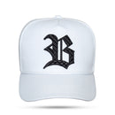 Boné Snapback Branco Locked