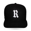 Boné Snapback Preto R Ryuki Aba Reta