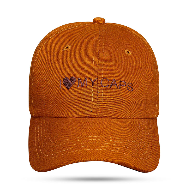 Boné Dad Hat Caramelo I Love My Caps