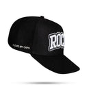 Boné Snapback Preto ROCK N25 Aba Reta