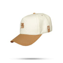 Boné Kids Snapback Off White Basic Caramelo