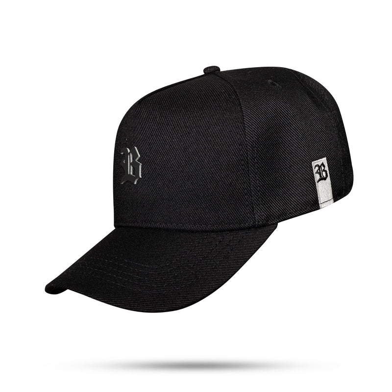 Boné Snapback Preto Icon