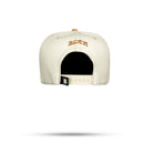 Boné Kids Snapback Off White Basic Caramelo