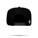 Boné Snapback Preto ROCK N25 Aba Reta
