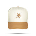 Boné Kids Snapback Off White Basic Caramelo