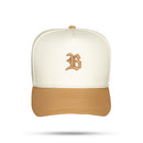 Boné Kids Snapback Off White Basic Caramelo