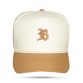 Boné Snapback Off White Basic Caramelo
