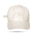 Boné Dad Hat Suede Off White