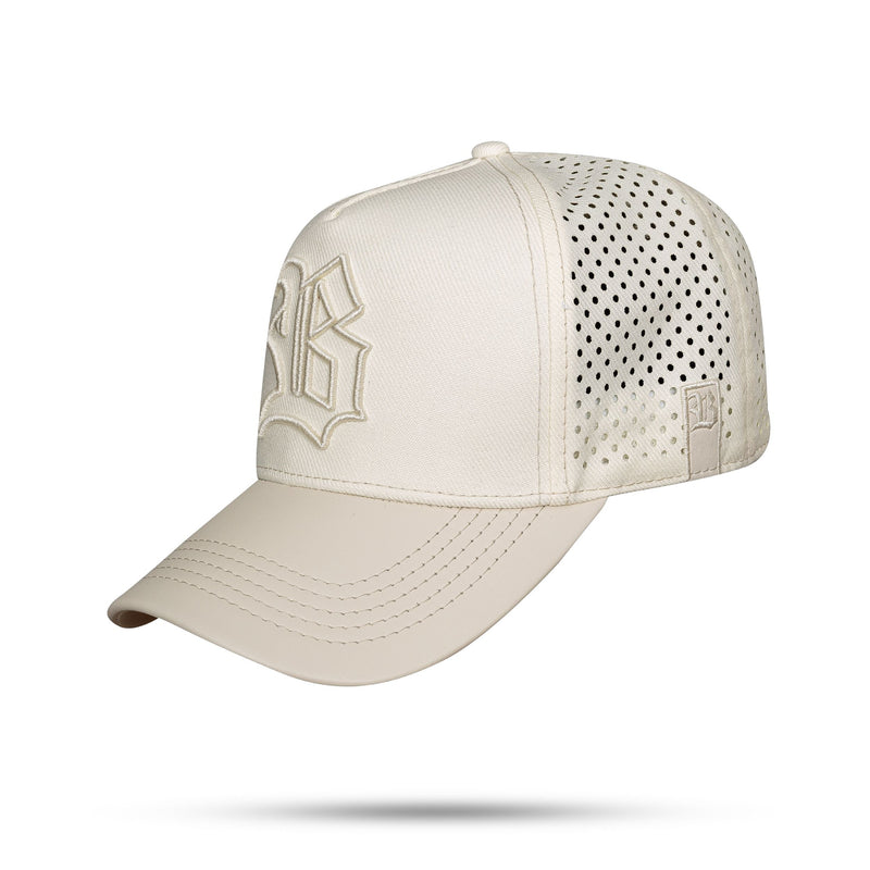 Boné Snapback Trucker Laser Off White Aba Couro