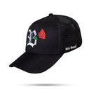 Boné Snapback Trucker Edition Roses Black