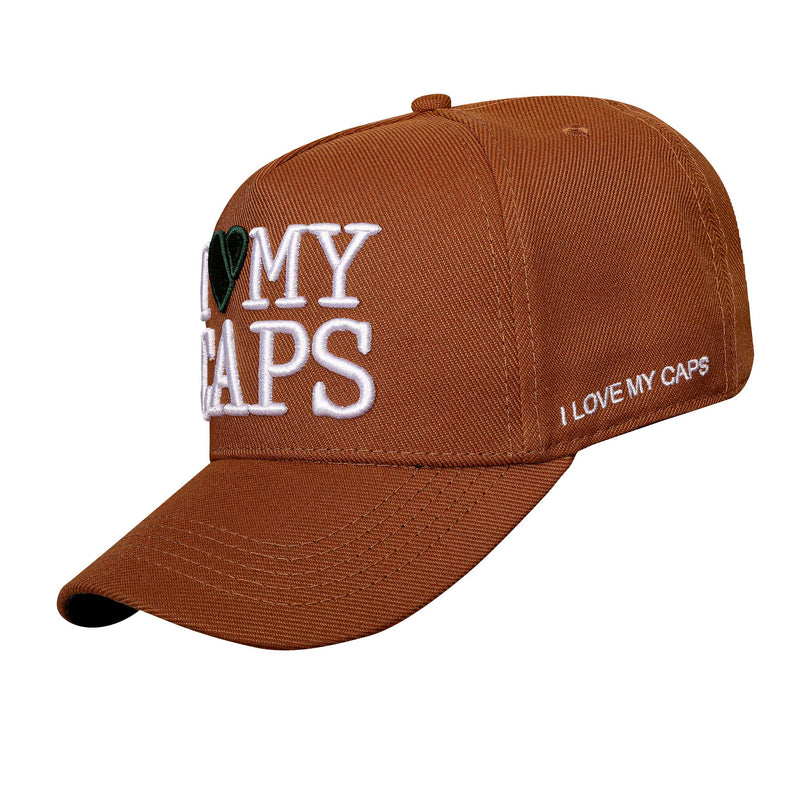 Boné Snapback Marrom I Love My Caps