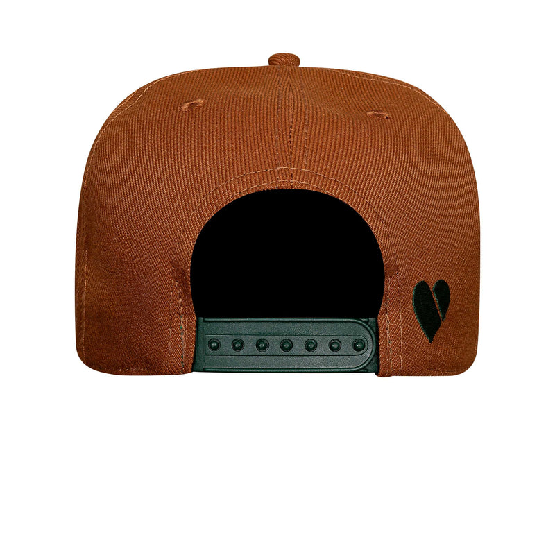 Boné Snapback Marrom I Love My Caps