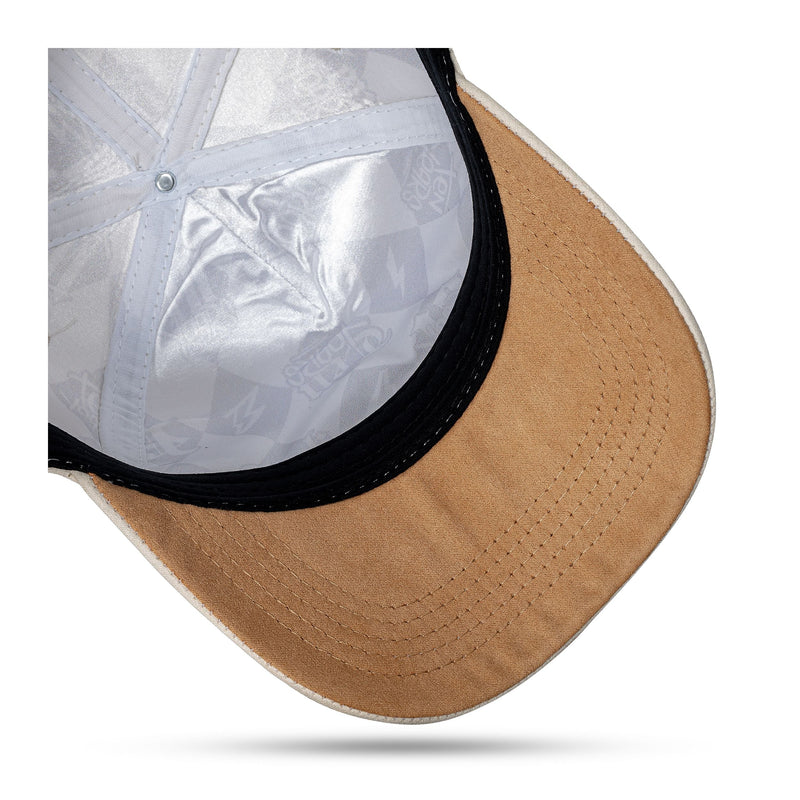 Boné Snapback Suede Off White Follow